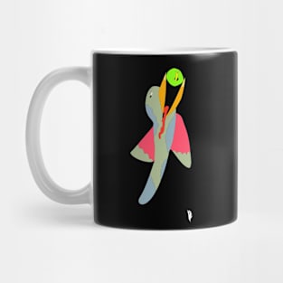 coloured bird , fairy coloured bird Mug